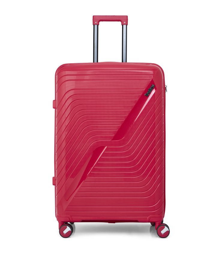 TRAVELLER Unbreakable Poly Propylene 8 Wheel Luggage-TR3336