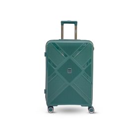 TRAVELLER Unbreakable Poly Propylene 8 Wheel Luggage TR3380